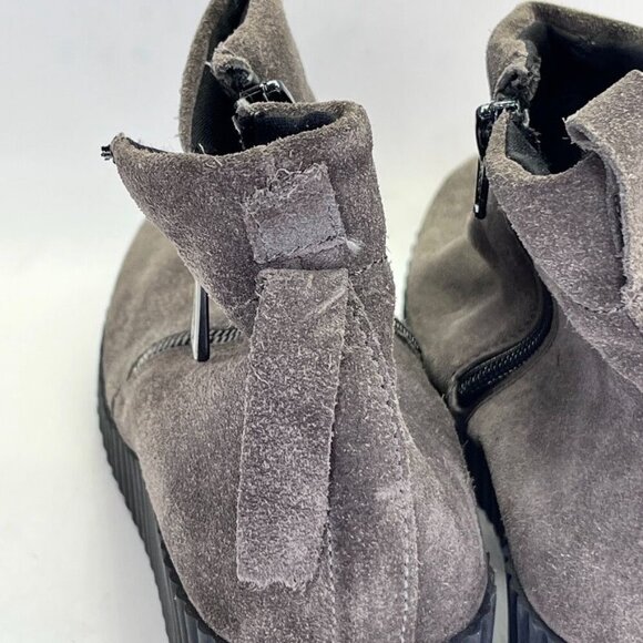 The Flexx Easy Does It Women’s Wedge Ankle Bootie Size 8.5 in Gray - Picture 5 of 16